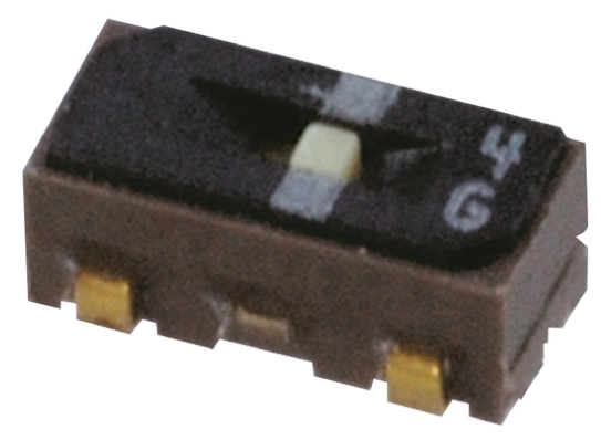 Nidec Components PCB Slide Switch SPDT 100 mA @ 6 V dc Slide