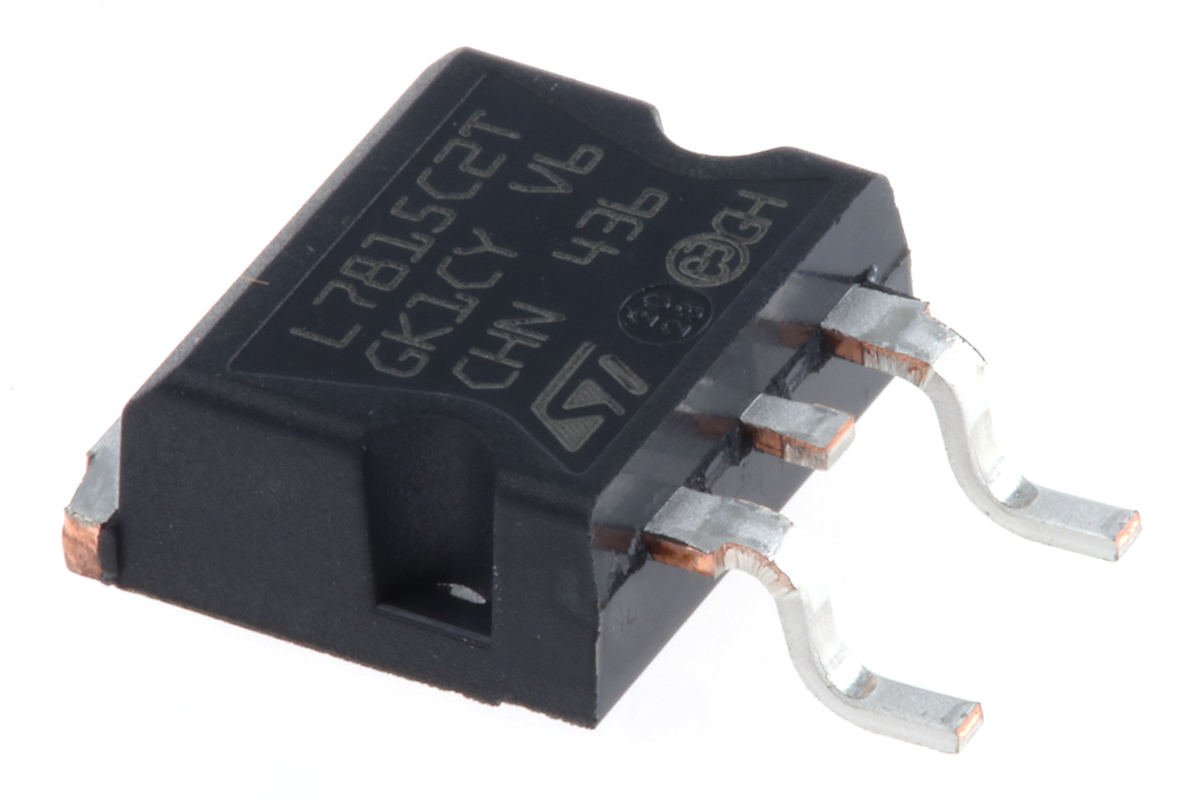 STMicroelectronics L7815CD2T-TR, Voltage Regulator 35V 3-Pin