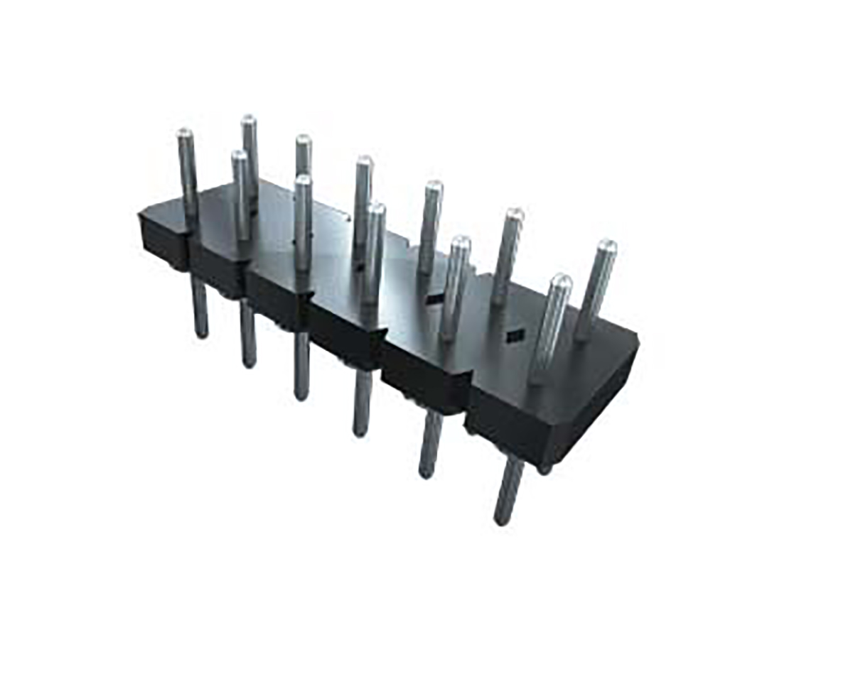 Samtec BDL Series Straight Through Hole Pin Header, 5 Contact(s), 2.54 mm Pitch, 1 Row, Unshrouded