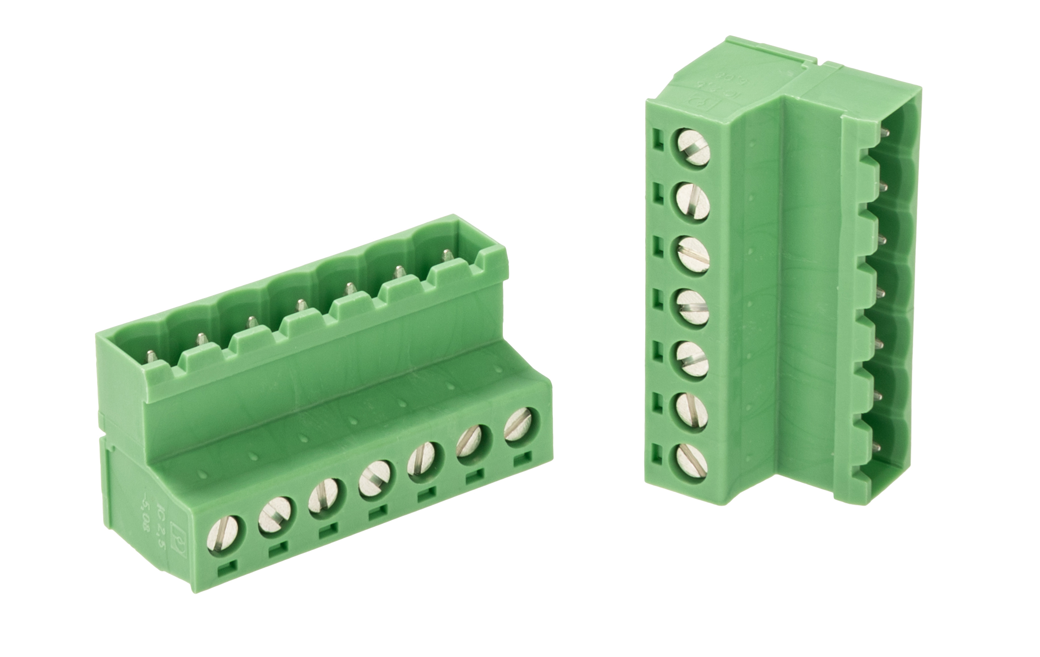 Phoenix Contact, 5.08mm Pitch, CLASSIC COMBICON IC, 7 Way, , Pluggable Terminal Block, Inverted Plug, Cable Mount,