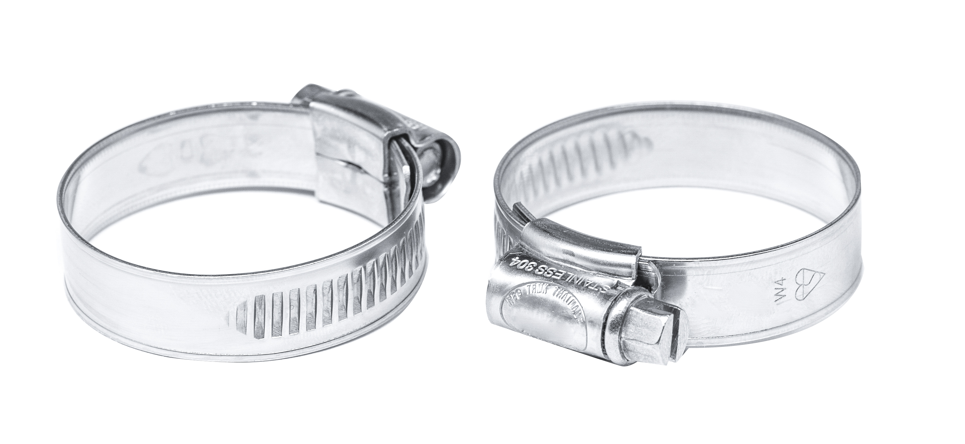 RS PRO Stainless Steel Hex Screw Worm Drive, 12mm Band Width, 35 → 50mm ID