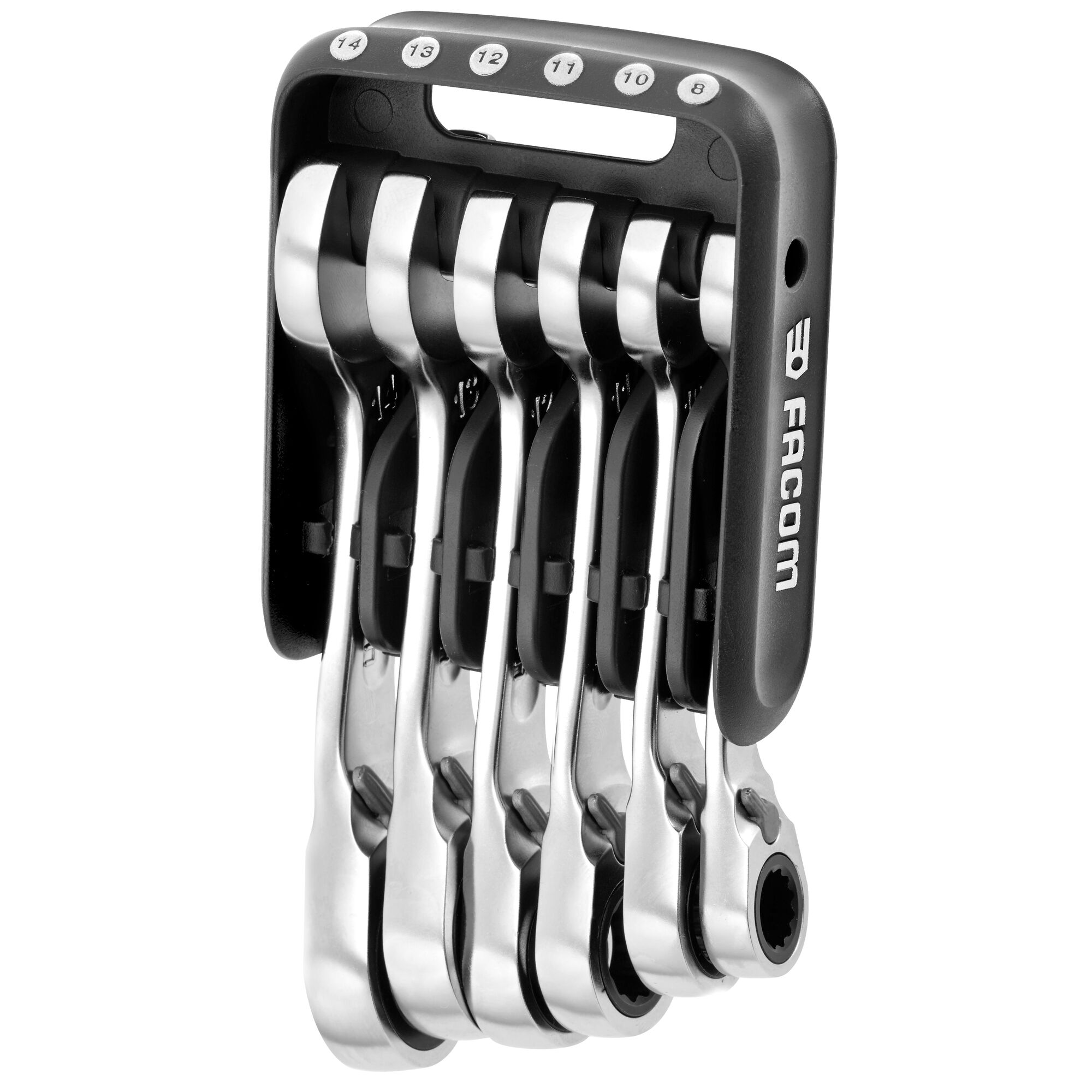 Facom 467BS Series 6-Piece Spanner Set, 8 → 14 mm