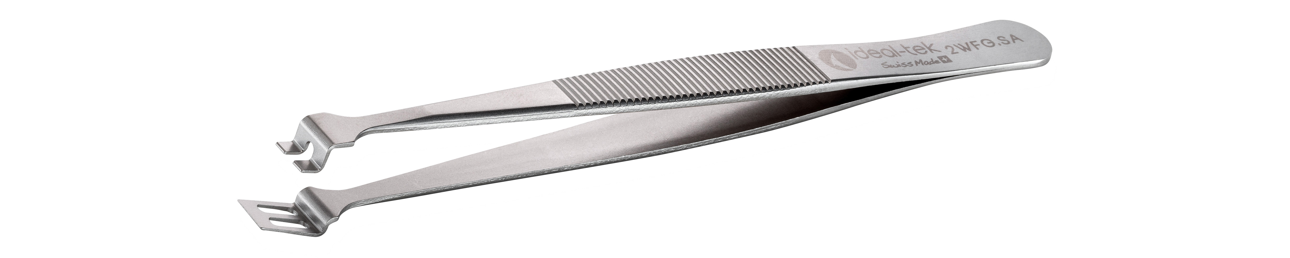 ideal-tek 120 mm, Stainless Steel, Wafer, Tweezers