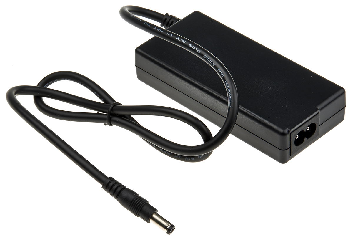 RS PRO 20W Plug-In AC/DC Adapter 5V dc Output, 4A Output