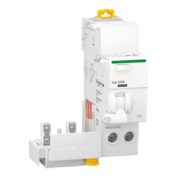 Schneider Electric Acti9 Acti9 iC60 MCB, 2P, 25A, Type AC, 500V AC, 10 mA Breaking Capacity