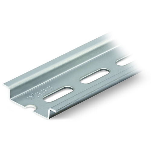 WAGO Steel DIN Rail, C Compatible, 2000mm x 35mm x 8mm
