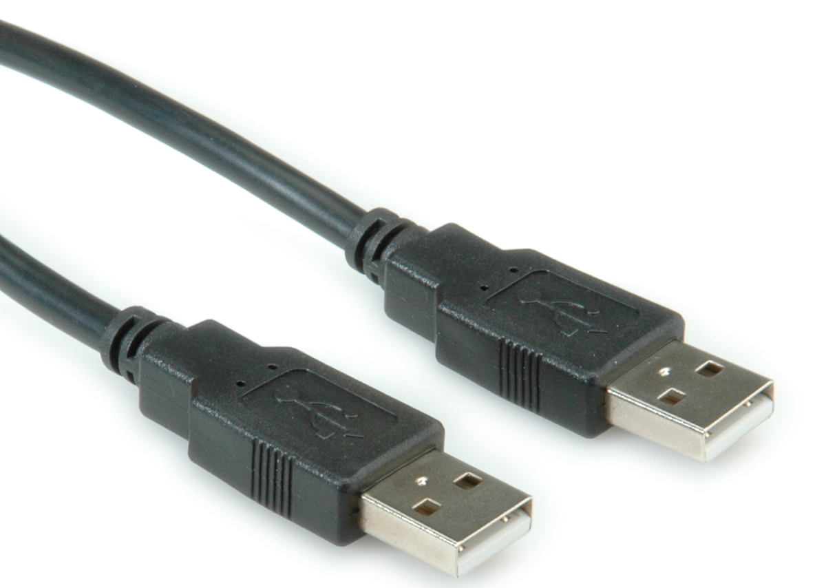 Roline USB 2.0, Male USB A to Male USB A, 4.5m