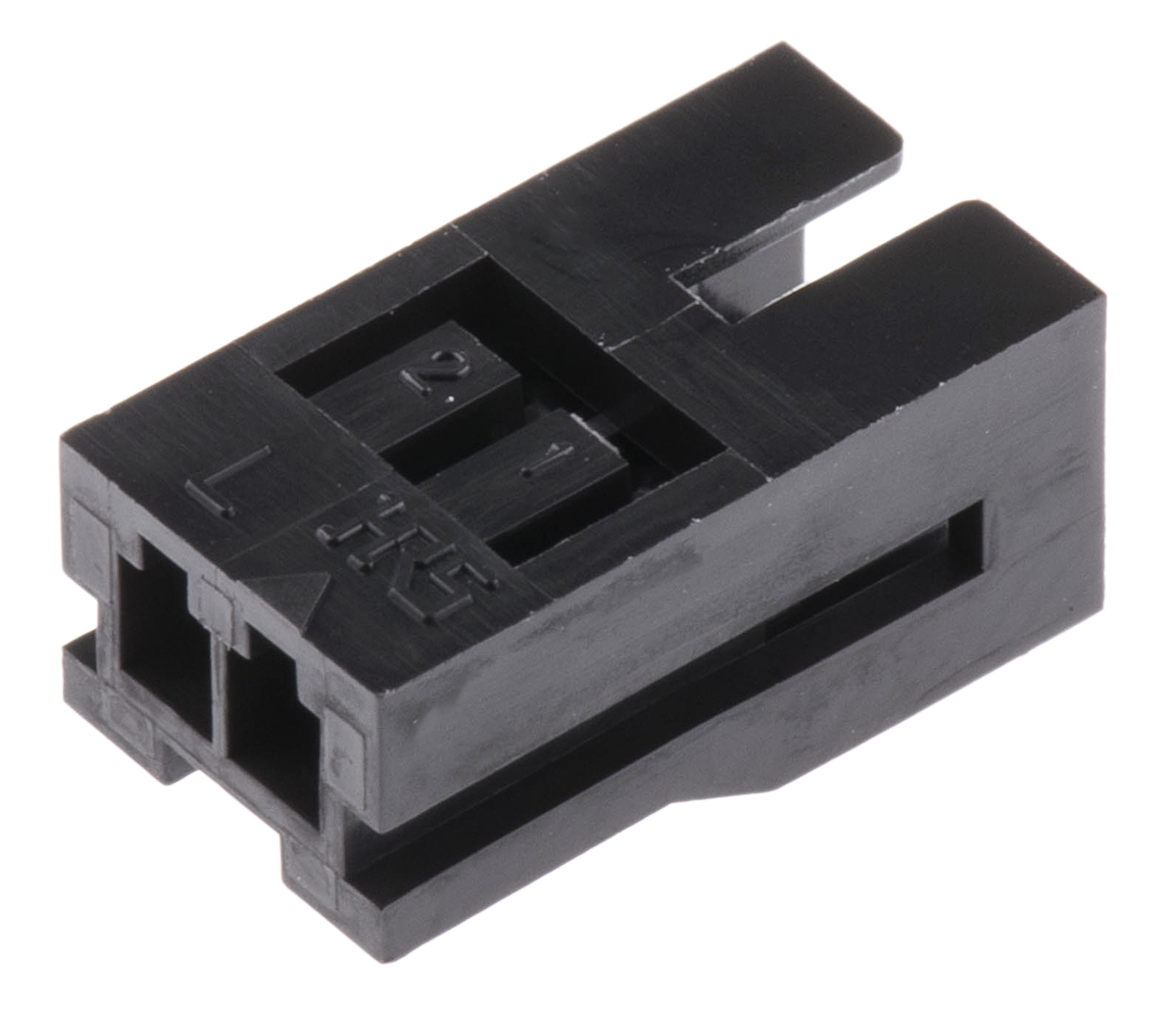 Hirose, DF3 Male Connector Housing, 2mm Pitch, 2 Way, 1 Row