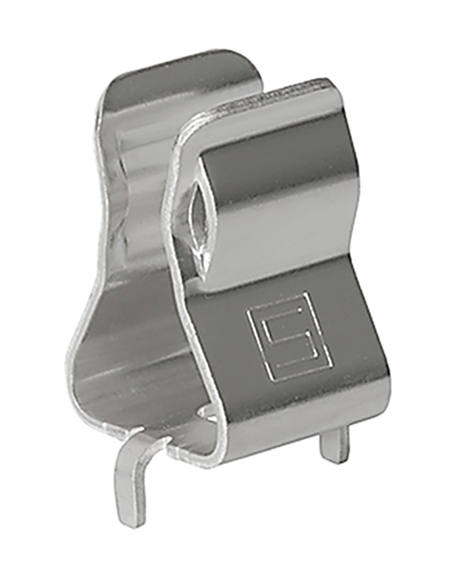 Schurter CSO Silver Plated Copper Alloy PCB Mount Fuse Clip for 10.3 x 38mm Cartridge Fuse