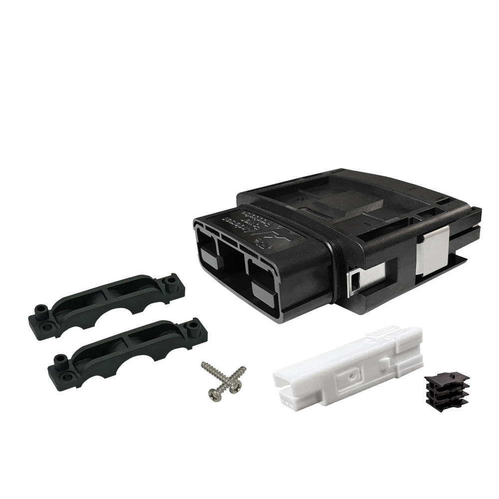 Anderson Power Products Kit, 6 Way, Plug, SBSX, Panel Mount