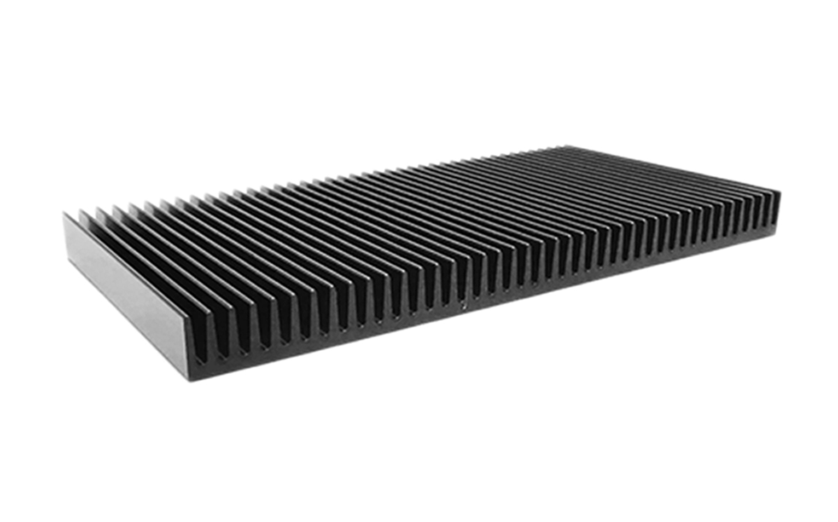 RS PRO Heatsink, Universal Rectangular Alu, 0.4°C/W, 100 x 200 x 15mm, PCB Mount