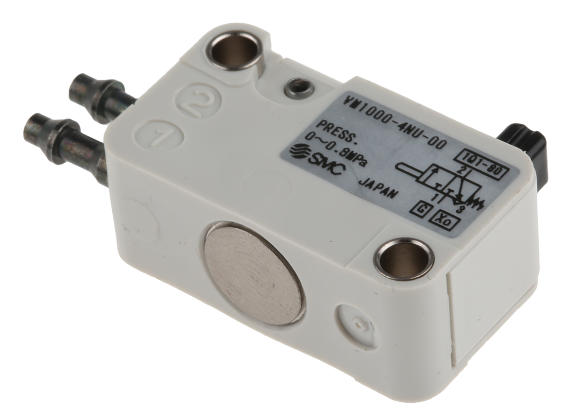 SMC Basic 3/2 Pneumatic Manual Control Valve VM1000 Series, 2.5mm, III B