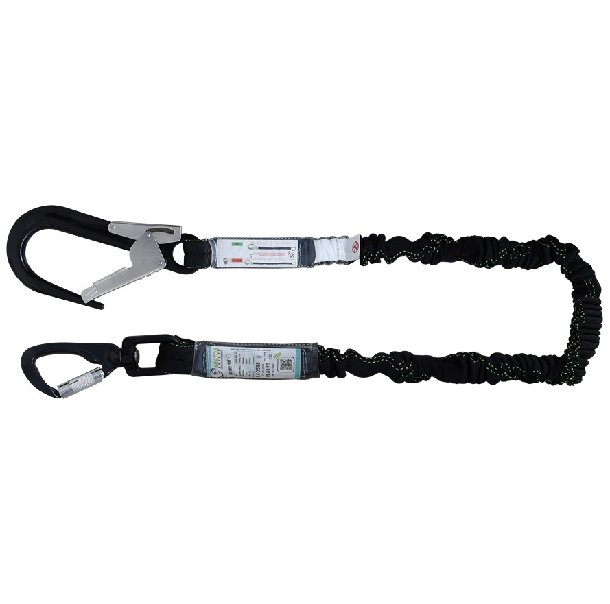 KRATOS SAFETY 2m Fall Arrest Fall Arrest Lanyard Eashook Snap Hook Single