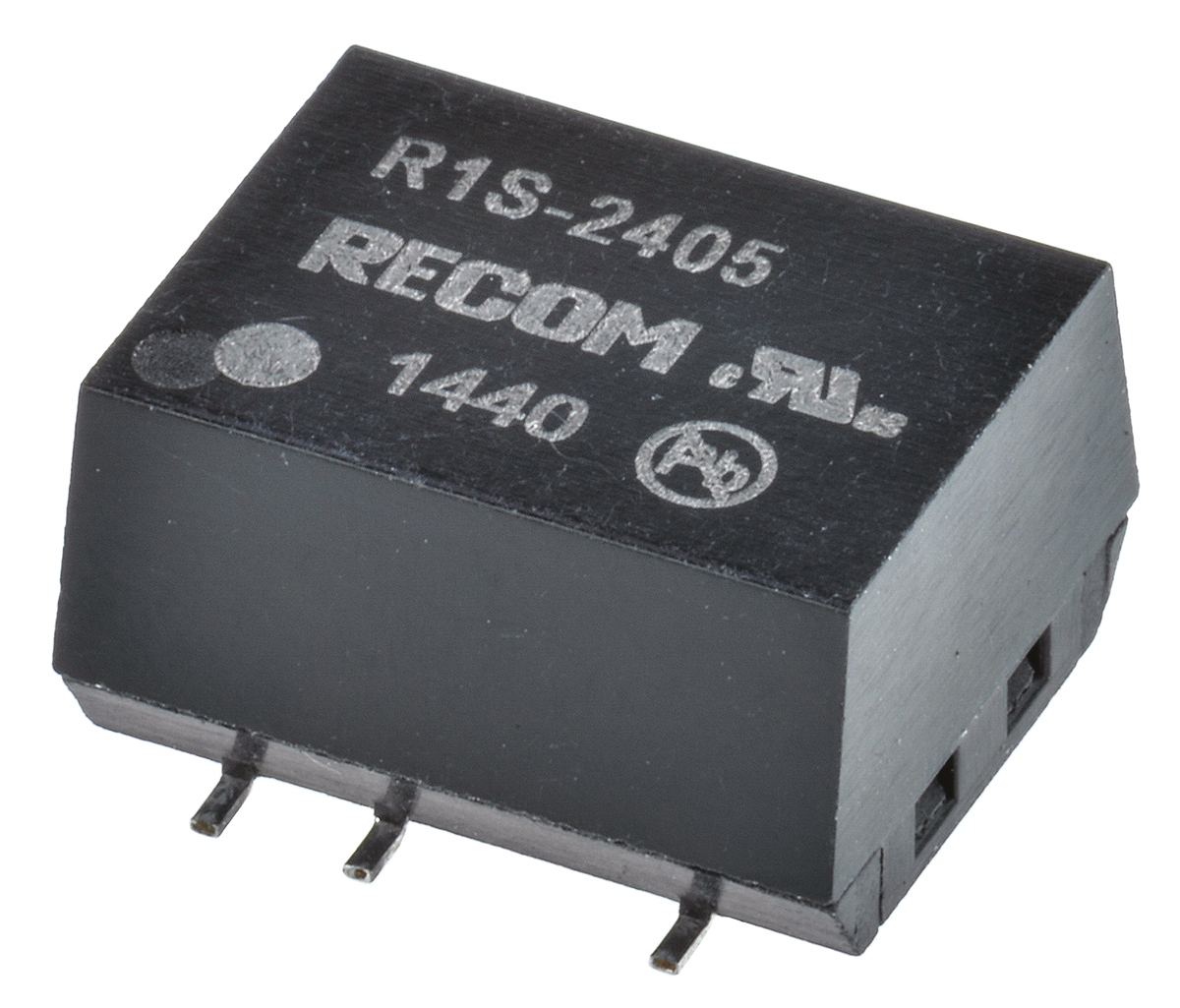 Recom R1S DC-DC Converter, 5V dc/ 200mA Output, 21.6 → 26.4 V dc Input, 1W, Surface Mount, +100°C Max Temp -40°C