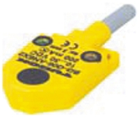 Turck Inductive Block Proximity Sensor, 2 mm Detection, PNP NO, 10 → 30 V dc