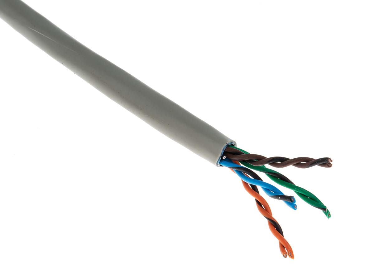 Belden1868E, 500m Cat5e, Grey, F/UTP Shielded, Unterminated PVC Sheath