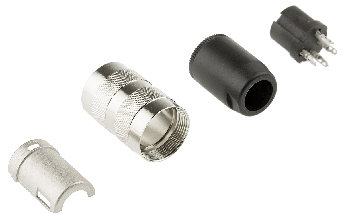 Amphenol Industrial, Signalmate C091 4 Pole M16 Din Socket, 5.0A, 300 V IP40, Screw On, Cable Mount