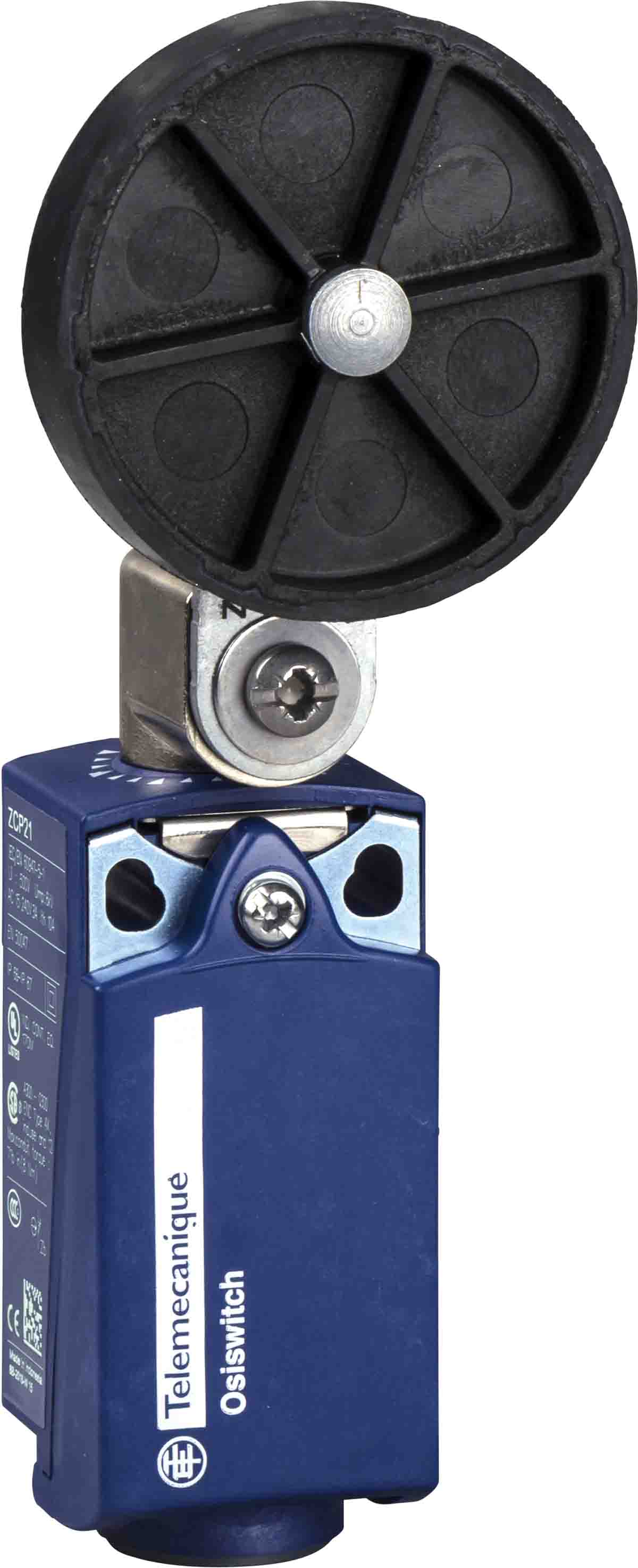 Telemecanique Sensors XCKP Series Roller Lever Limit Switch, 1NC/1NO, IP66, IP67, Plastic Housing, 10A Max