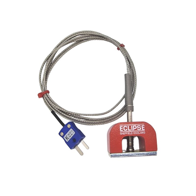 RS PRO Type K Horseshoe Magnet Thermocouple 1.5m Length, 25mm Diameter, -50°C → +250°C