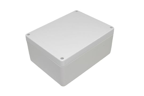 Hammond RP Series Light Grey Polycarbonate General Purpose Enclosure, IP65, Light Grey Lid, 165 x 125 x 75mm