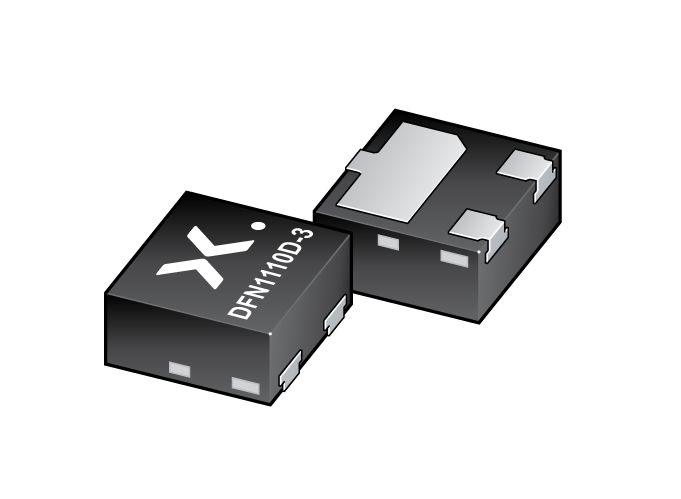 Nexperia BC807-25QBZ PNP Transistor, -500 mA, -45 V DFN1110D-3