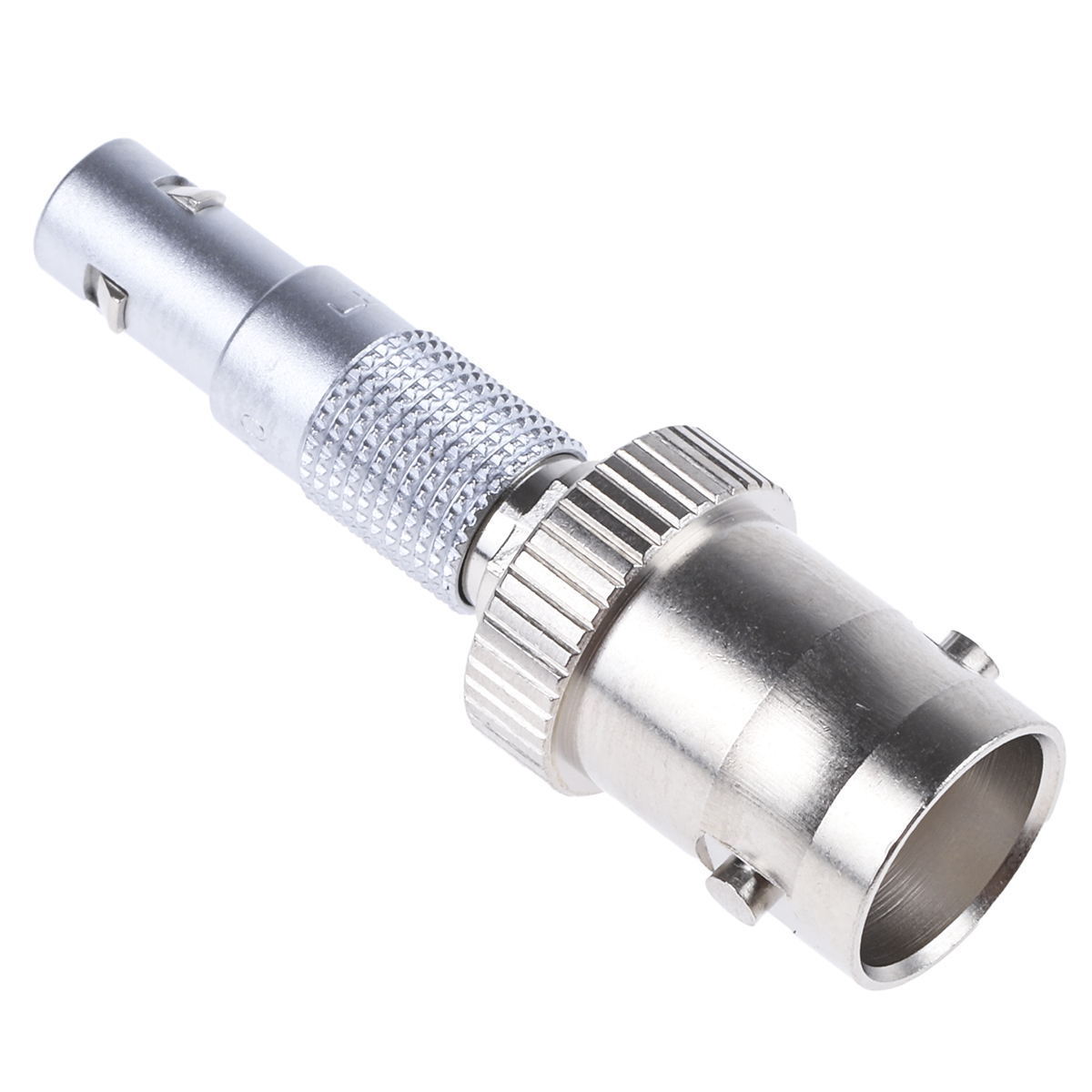 LEMO Straight 50Ω RF Adapter BNC Plug to NIM-CAMAC CD/N 549 Socket