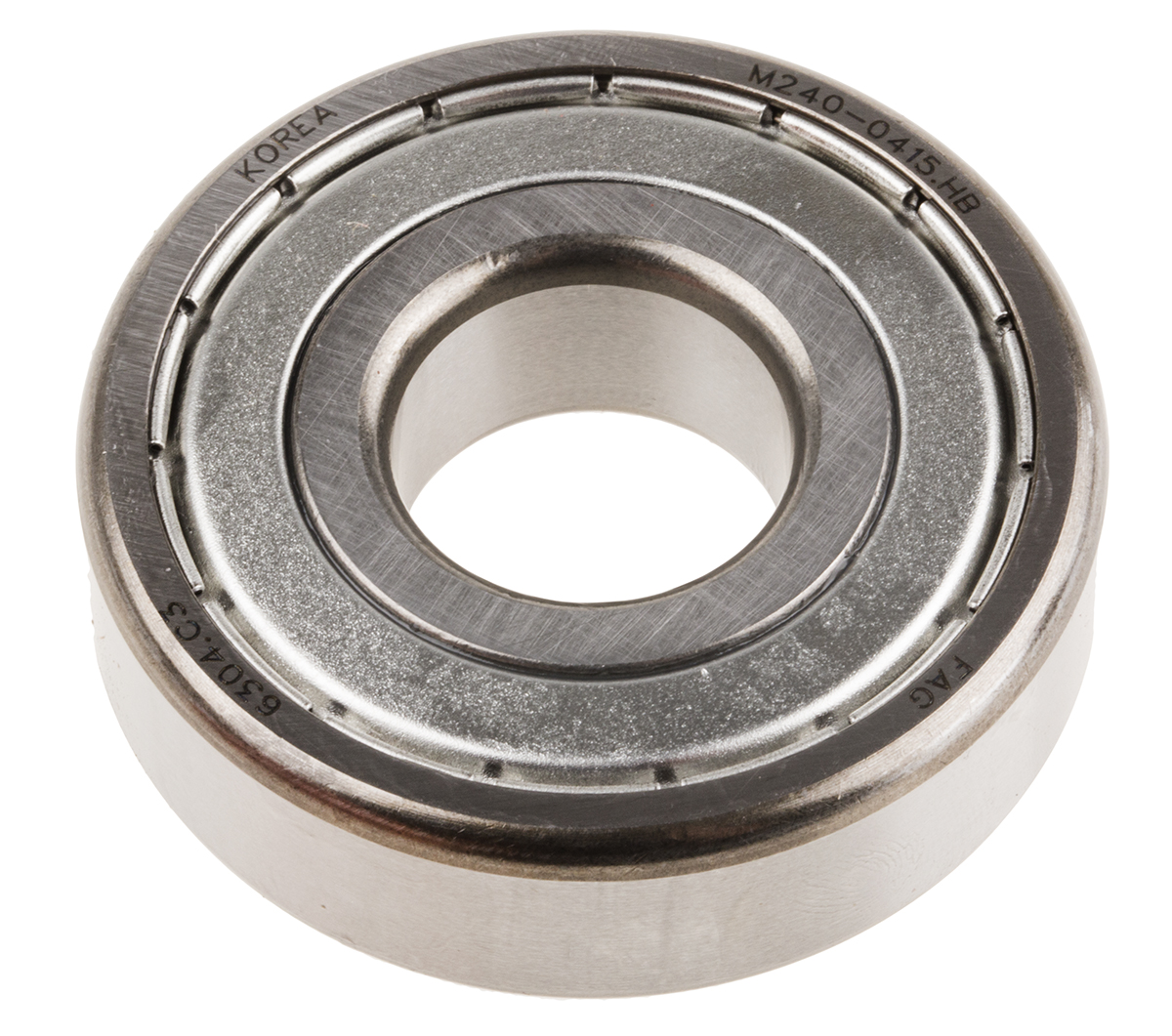 FAG 6304-2Z-C3 1 Row Ball Bearing - 20 mm ID, 52 mm OD
