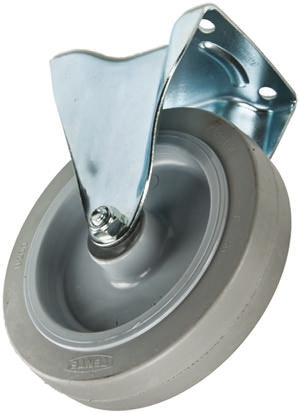 Tente Fixed Castor Wheel, 400kg Capacity, 200mm Wheel