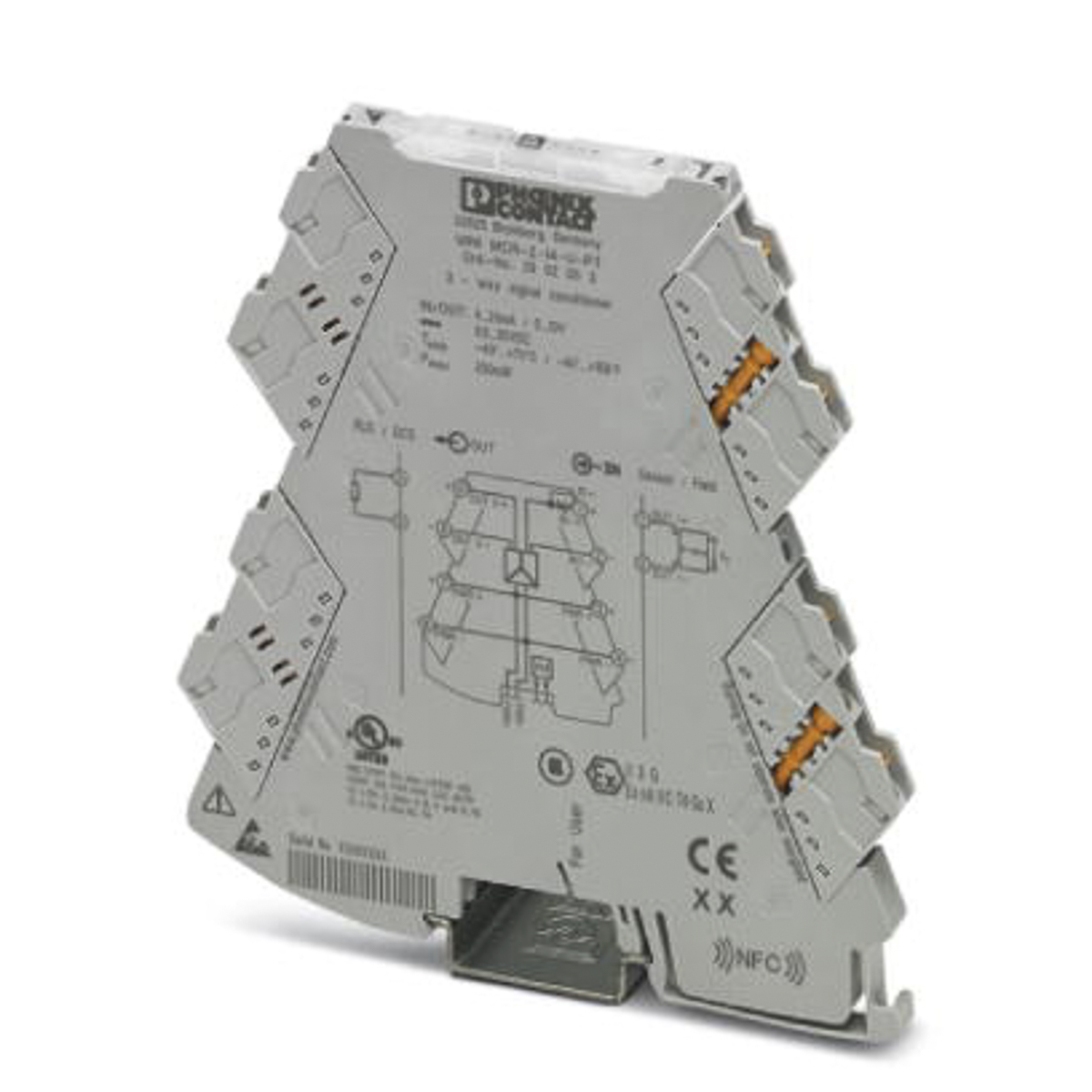 Phoenix Contact MINI MCR Series Signal Conditioner, Current Input, Voltage Output, 9.6 → 30V dc Supply