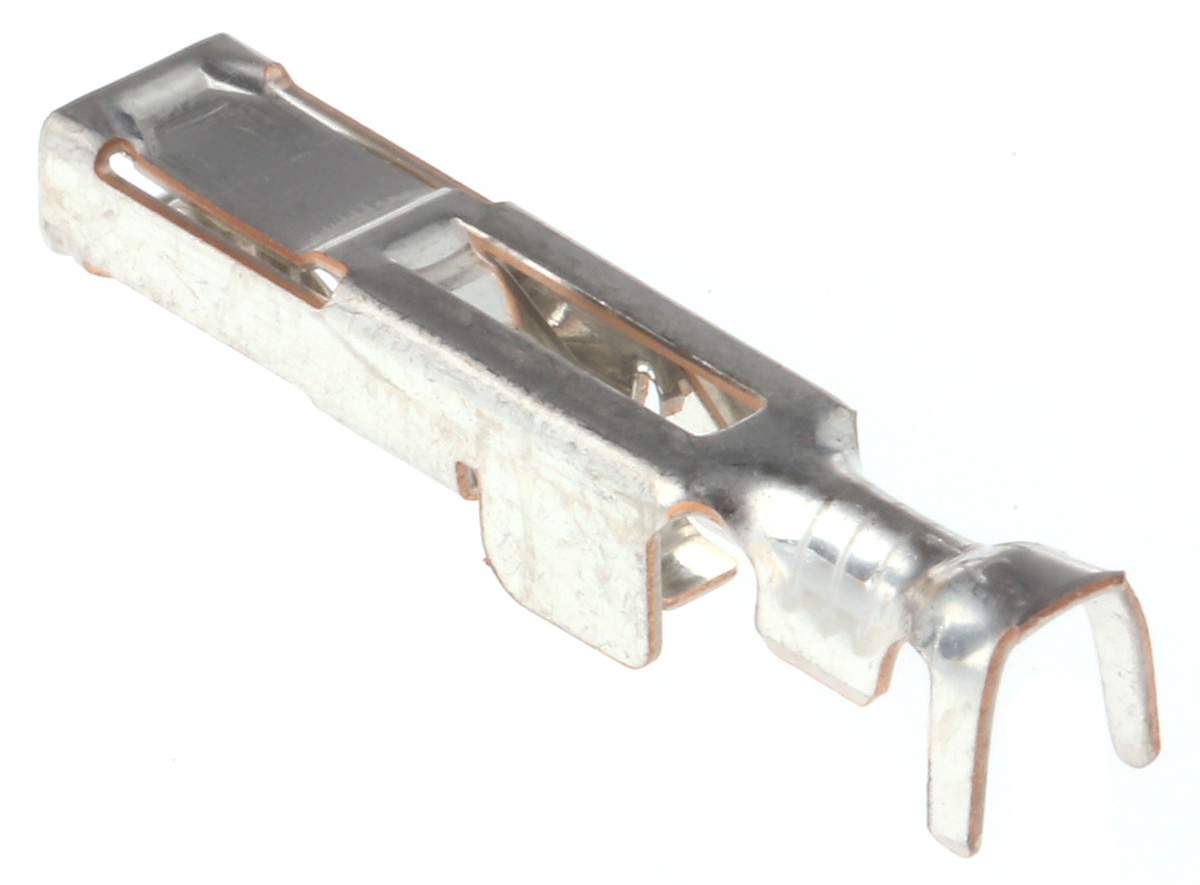 TE Connectivity Multi-Interlock Series Female Crimp Terminal, 22AWG Min, 18AWG Max