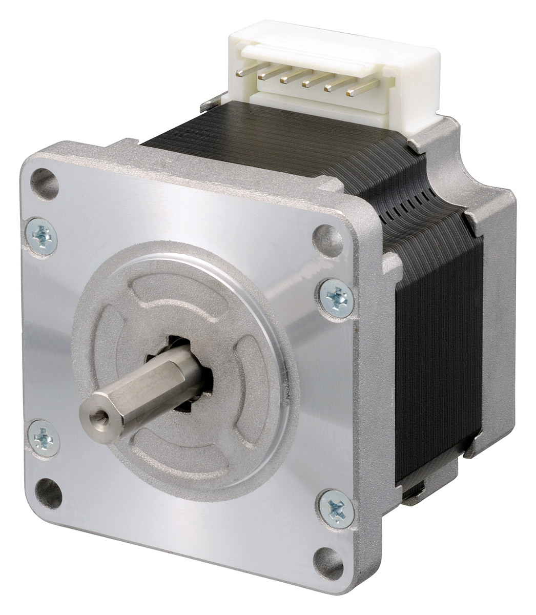 Sanyo Denki 103H7 Series Hybrid, Single Shaft Stepper Motor, 2.1Nm Torque, 24 V, 1.8°, 60 x 60mm Frame, 8mm Shaft