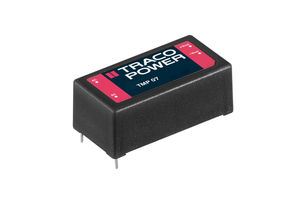 TRACOPOWER Switching Power Supply, TMP 07112, 12V dc, 583mA, 7W, 1 Output, 120 → 370 V dc, 85 → 264 V ac