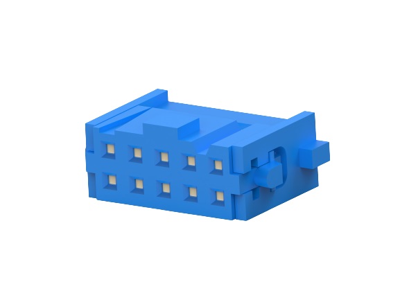 TE Connectivity 10-Way Connector Socket for Cable, 2-Row