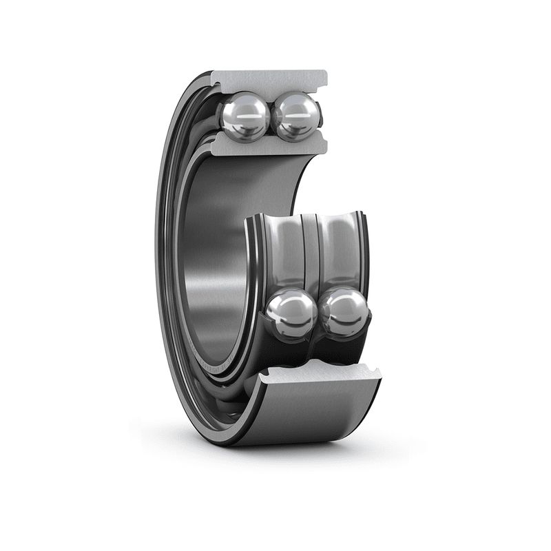 SKF 3217 A 2 Row Ball Bearing - 85 mm ID, 150 mm OD 49.2 mm Race Width