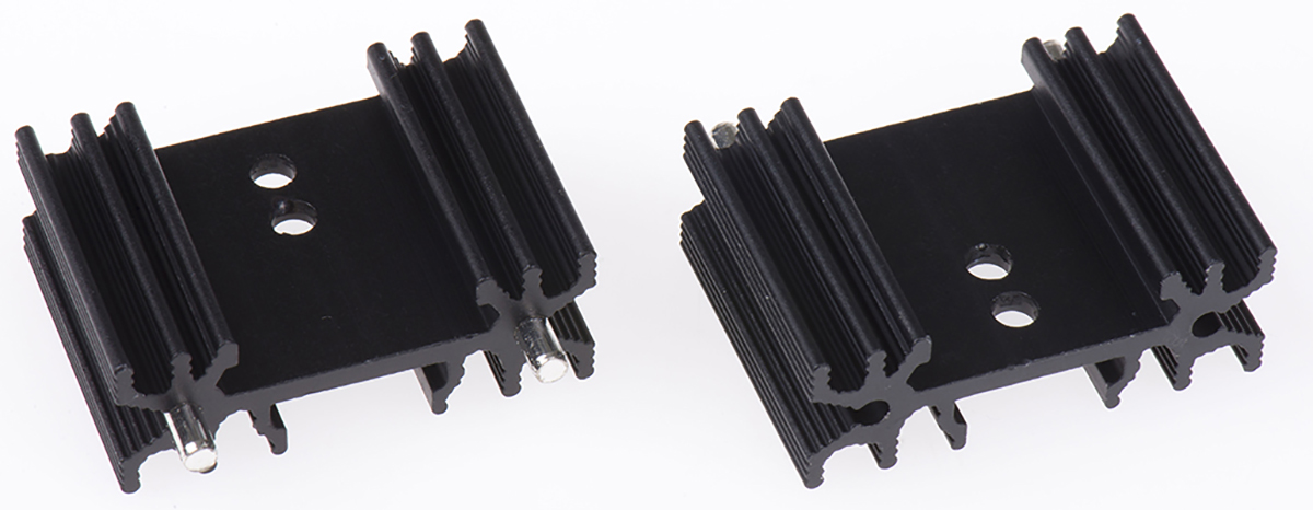 AAVID THERMALLOY Heatsink, 11.4K/W, 12.5 x 34.5 x 25mm, Solder