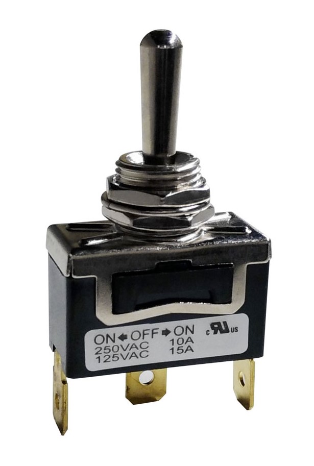 RS PRO Toggle Switch, PCB Mount, On-Off-On, SPDT, Solder Terminal
