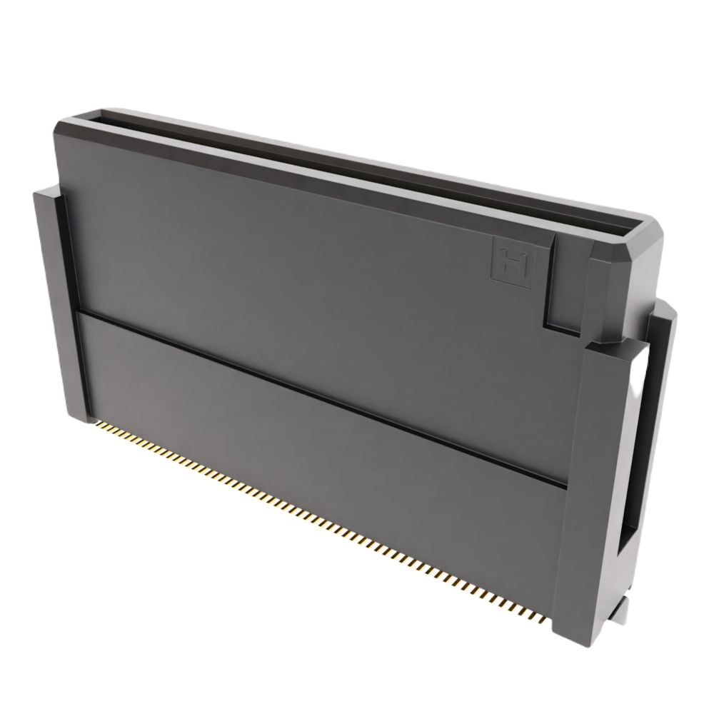 HARWIN FLECTO Series Vertical Surface PCB Header, 120 Contact(s), 0.5 mm Pitch, 2 Row, Shrouded