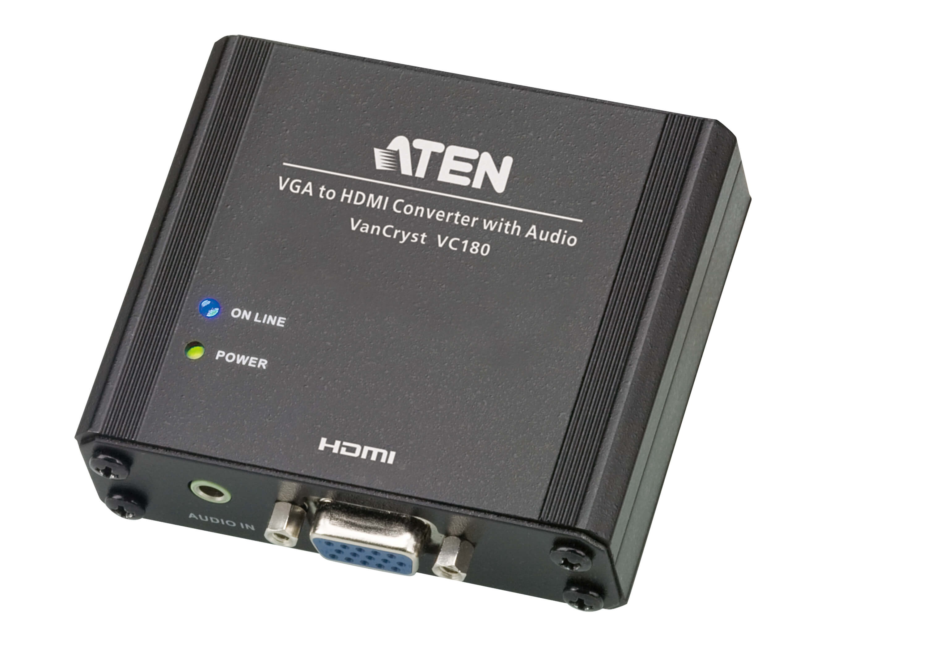 Aten VGA to HDMI Video Converter, 1920 x 1200 Maximum Resolution