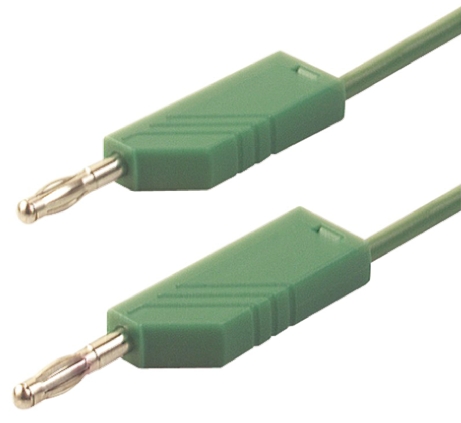 Hirschmann Test & Measurement, 16A, 60V dc, Green, 1.5m Lead Length