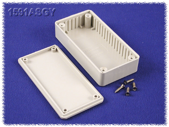 Hammond 1591 Series ABS Enclosure, IP54, 100 x 50 x 25mm