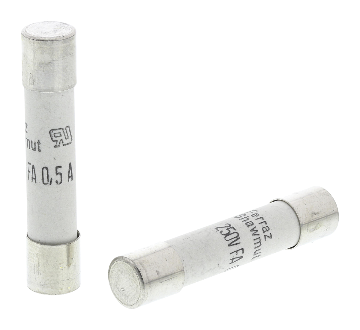 Mersen 500mA FF Ceramic Cartridge Fuse, 6.3 x 32mm
