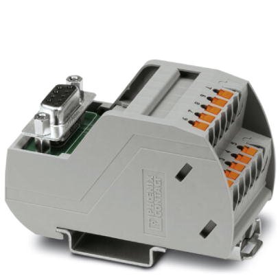 Phoenix Contact VIP-2/PT/D 9SUB/F Series Interface Module, DIN Rail
