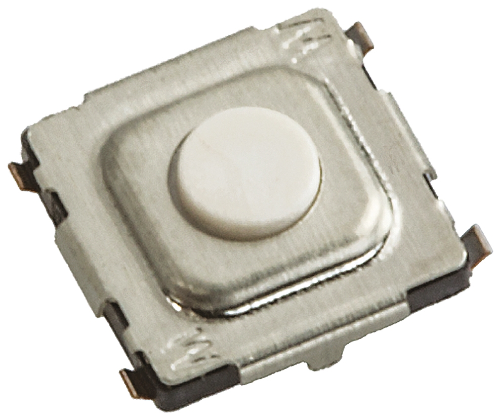 Wurth Elektronik White Tactile Switch, SPST 20 mA 0.3mm Surface Mount