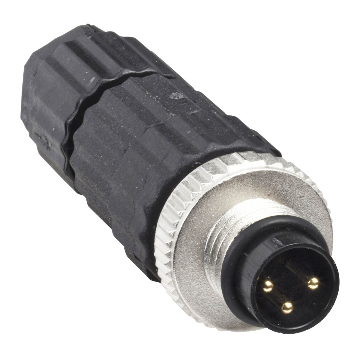 Telemecanique Sensors Circular Connector, 3 Contacts, Cable, M8 Connector, Plug, Male, IP67, XZCC Series