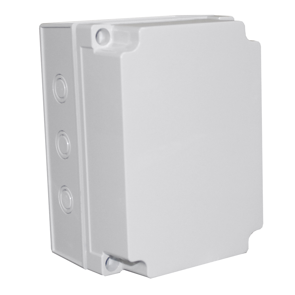 CAMDENBOSS X6 Series Grey ABS General Purpose Enclosure, IP67, IK08, Grey Lid, 175x125x75mm