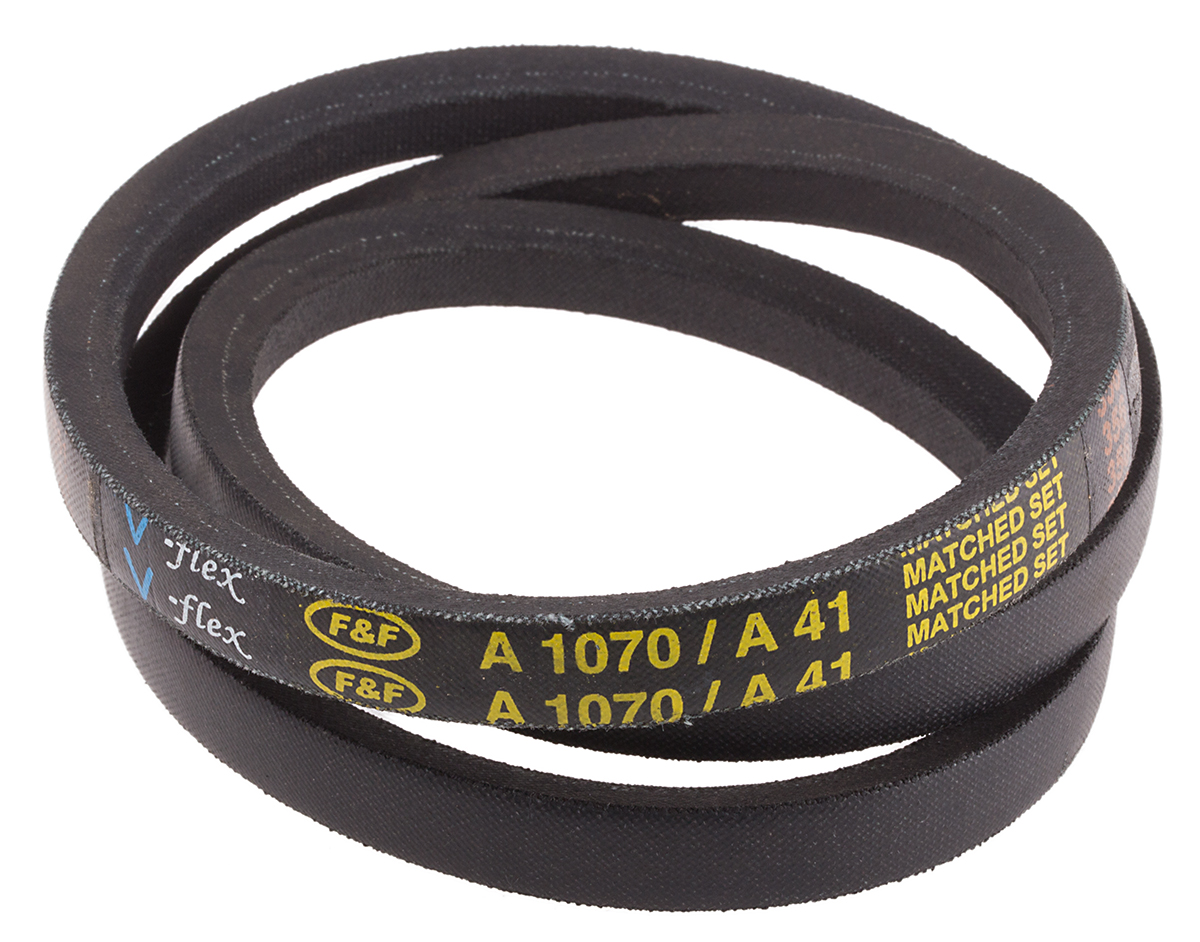 RS PRO Drive Belt, belt section A, 1040mm Length