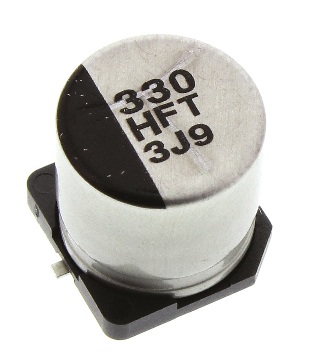Panasonic 330μF Aluminium Electrolytic Capacitor 50V dc, Surface Mount - EEEFT1H331AP