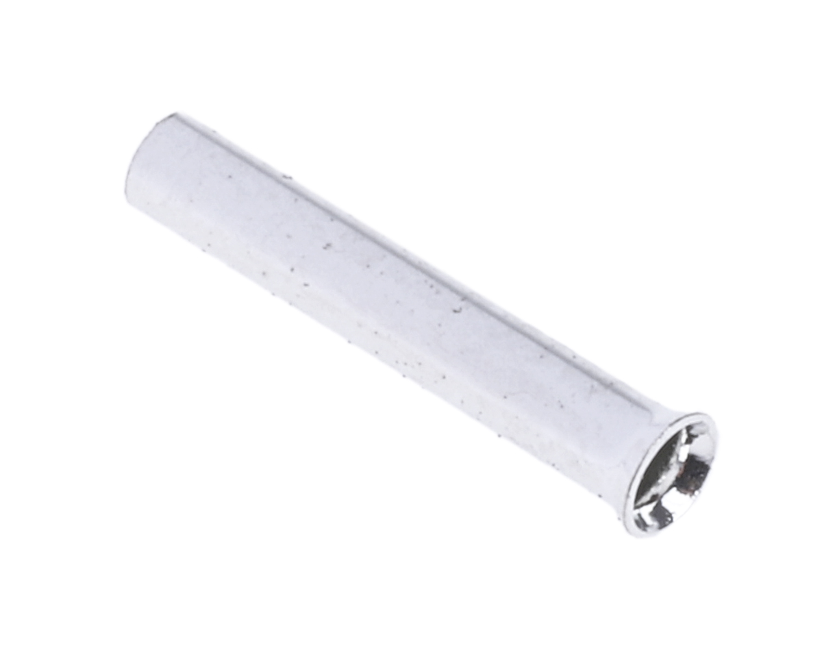 RS PRO Crimp Bootlace Ferrule, 8mm Pin Length, 1.0mm Pin Diameter, 0.5mm² Wire Size