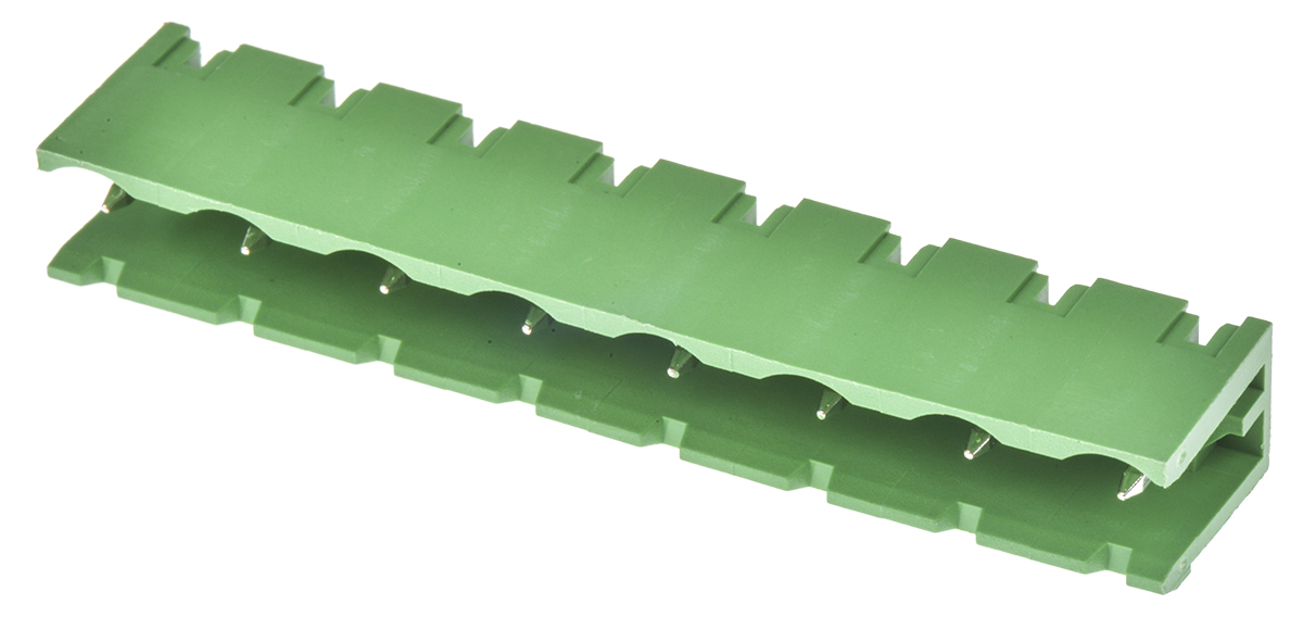 Wurth Elektronik, 7.62mm Pitch, 3114, 8 Way, , Pluggable Terminal Block, Header, Through Hole, Solder Termination,