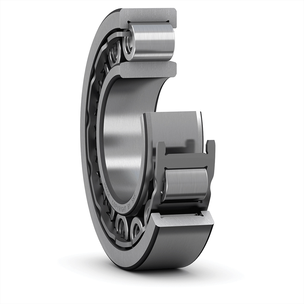 SKF NU 311 ECJ 55 mm ID Roller Bearing, 12 mm OD